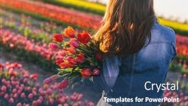  Presentation with tulip - 