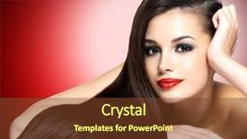  Presentation with black woman - PPT layouts consisting of black beauty - beautiful woman with long brown background and a tawny brown colored foreground