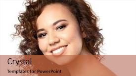  Presentation with african american sex - Beautiful presentation theme featuring beauty salon afro - beautiful young african american woman backdrop and a red colored foreground