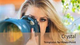  Presentation with professional birthday - Audience pleasing PPT layouts consisting of womans breast nipple - gorgeous blonde model posing backdrop and a coral colored foreground