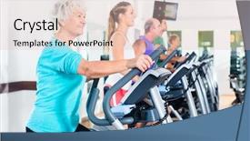  Presentation with employment law men women - Presentation theme having women and men on elliptical background and a lemonade colored foreground