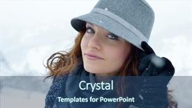  Presentation with pretty japanese - PPT theme consisting of women cap - pretty woman portrait outdoor background and a  colored foreground