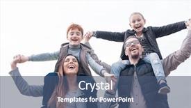  Presentation with wind energy close up portrait - Theme consisting of women children - close up portrait background and a  colored foreground