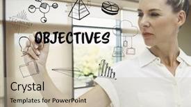  Presentation with graphic - Audience pleasing presentation theme consisting of  backdrop and a  colored foreground