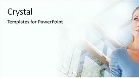  Presentation with windows - PPT layouts having  background and a  colored foreground