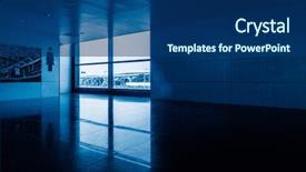  Presentation with china shanghai - Amazing presentation design having shanghai international airport china backdrop and a ocean colored foreground