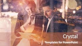  Presentation with illuminated - Presentation having women leadership - high angle view of illuminated background and a coral colored foreground