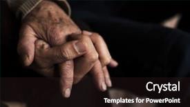  Presentation with old wite man and his music - Amazing presentation having women lifespan - closeup of a young caucasian backdrop and a wine colored foreground