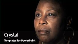  Presentation with powerful - Amazing theme having women power - powerful portrait of a afro backdrop and a black colored foreground
