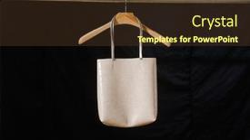  Presentation with black women - Presentation theme having women-s-handbag-hanging background and a tawny brown colored foreground