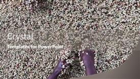  Presentation with coffee - Slide set enhanced with women-s-hands-mixing-coffee background and a gray colored foreground