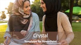  Presentation with black women student - Audience pleasing PPT layouts consisting of women students writing in copybook backdrop and a tawny brown colored foreground