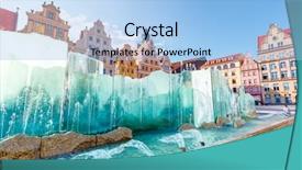  Presentation with capital market - Theme enhanced with wonderful life - fantastic view of the ancient background and a light blue colored foreground