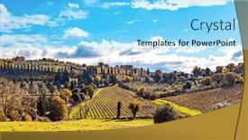  Presentation with magical - PPT theme enhanced with wonderful-sunny-day-in-late background and a arctic colored foreground