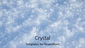  Presentation with winter ice - Cool new PPT theme with wonderland scene christmas fresh new backdrop and a light blue colored foreground