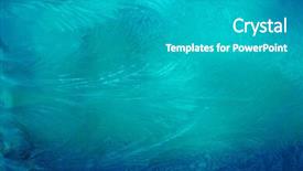  Presentation with ice frozen - Audience pleasing PPT theme consisting of wonderland scene christmas fresh new backdrop and a light gray colored foreground