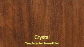  Presentation with wood board - Slide set with up of wooden textured background background and a tawny brown colored foreground