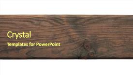 Presentation with lumber - Cool new slides with wood board with nails dark backdrop and a tawny brown colored foreground