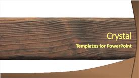  Presentation with lumber - Slides having wood board with nails dark background and a tawny brown colored foreground