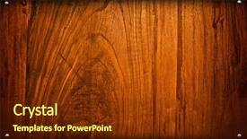  Presentation with wood board - Presentation consisting of wood board background and a tawny brown colored foreground