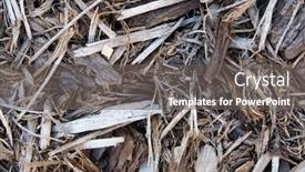  Presentation with chip - Theme featuring wood-chip-background background and a gray colored foreground