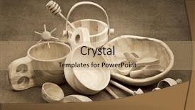  Presentation with wood craft - Colorful slide set enhanced with burlap background sepia toned black backdrop and a  colored foreground