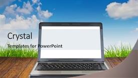  Presentation with advanced - PPT layouts consisting of wood floor with green background and a light blue colored foreground