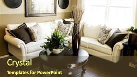  Presentation with flooring - Colorful slide deck enhanced with wood flooring in living room backdrop and a tawny brown colored foreground