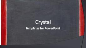  Presentation with old wood - Cool new slides with wood frame isolated on white backdrop and a  colored foreground