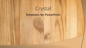  Presentation with wood grain texture - PPT layouts with wood-grain-of-wood-panel background and a yellow colored foreground