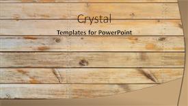  Presentation with wood grain texture - Theme featuring wood-grain-of-wood-panel background and a coral colored foreground