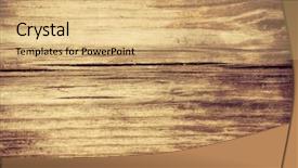  Presentation with wood type design - Presentation design having wood grungy background with space background and a coral colored foreground