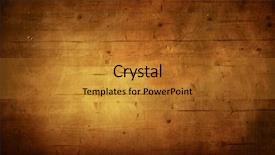  Presentation with wood - Slide set featuring wood grungy background with space background and a gold colored foreground