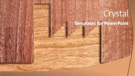  Presentation with wood industry - Beautiful presentation featuring  backdrop and a  colored foreground