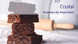  Presentation with white plate - Audience pleasing presentation consisting of wood kithcen table with canister backdrop and a sky blue colored foreground