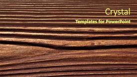  Presentation with wood texture - Amazing presentation design having wood-old-texture-with-natural backdrop and a tawny brown colored foreground