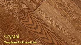  Presentation with wood texture - Presentation theme with wood-plank-background-or-texture background and a tawny brown colored foreground