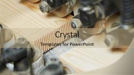  Presentation with production line - Beautiful presentation featuring wood plank finger jointing process backdrop and a coral colored foreground