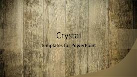  Presentation with wood grain texture - Presentation theme enhanced with wood plank texture for background background and a coral colored foreground