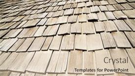  Presentation with wood roof - PPT layouts with wood-roof-in-a-shelter background and a lemonade colored foreground