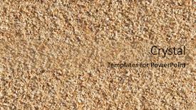  Presentation with natural - Amazing PPT theme having wood shaving - natural sawdust textured background backdrop and a coral colored foreground