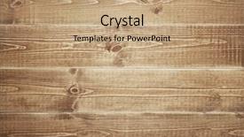  Presentation with wood wood grain - Slide deck with wood texture background background and a coral colored foreground