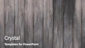  Presentation with wood texture - Slides with wood texture close-up background and a gray colored foreground