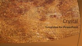  Presentation with wood texture - Theme having wood-texture-with-the-old background and a gold colored foreground