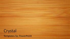  Presentation with wood texture - Colorful PPT theme enhanced with wood texture backdrop and a gold colored foreground