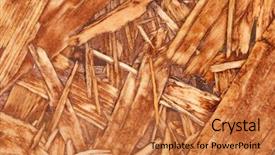  Presentation with wood texture - Slides enhanced with wood texture background and a coral colored foreground