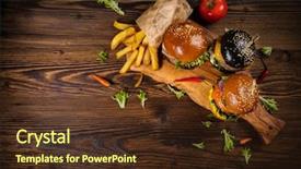  Presentation with free frames - Amazing slides having wood top view free backdrop and a tawny brown colored foreground