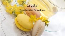  Presentation with tea - Amazing presentation design having st john's wort tea backdrop and a  colored foreground