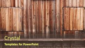  Presentation with alpine - Presentation with wooden-abstract-timber-background background and a tawny brown colored foreground