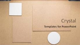  Presentation with texture - Colorful slide set enhanced with wooden-and-fiberboard-background-board backdrop and a lemonade colored foreground